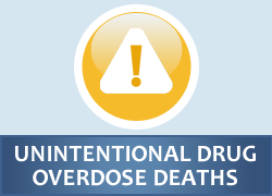 Unintentional Drug Overdose Deaths Icon