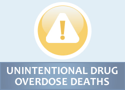 Unintentional Drug Overdose Deaths Hover Icon